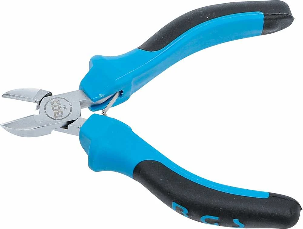 Bgs Technic Precizinės šoninio kirpimo replės – 115 mm, nikeliuotos – lengvos (381)