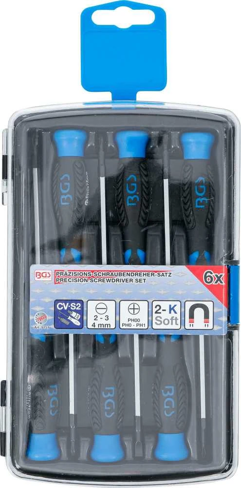 Bgs Technic Precizinių atsuktuvų rinkinys | 6 vnt. (9151)