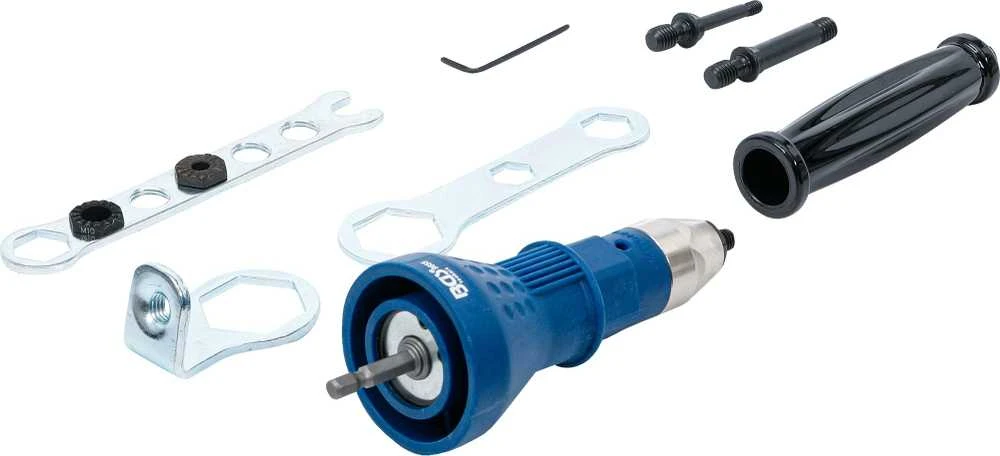 Bgs Technic Kniedžių veržlių įrankio antgalis M6–M8–M10 gręžtuvui (9655)