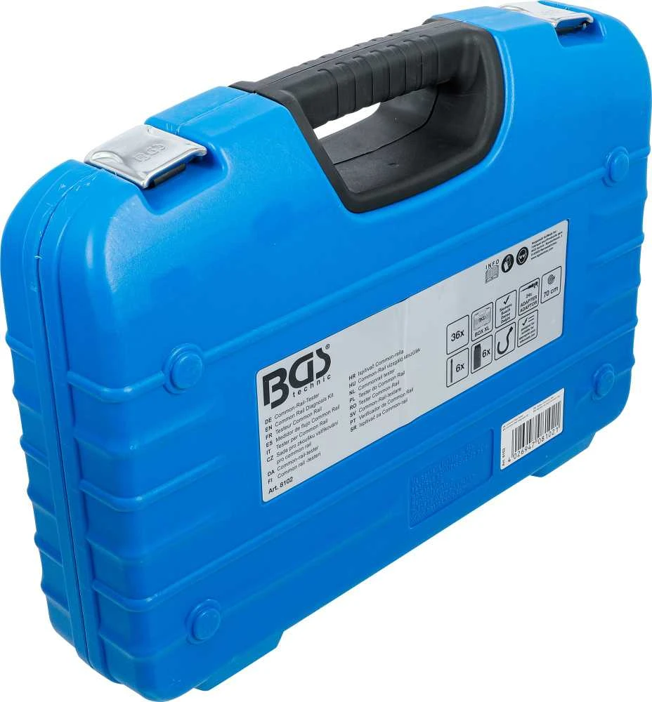 Bgs Technic Common rail diagnostikos rinkinys | su 24 adapteriais (8102)