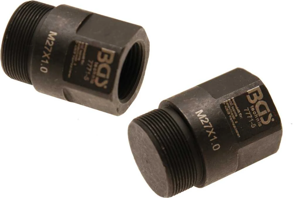 Bgs Technic Purkštukų išėmimo adapteris iš BGS 7771 | M27 x M20 x 41 mm (7771-5)