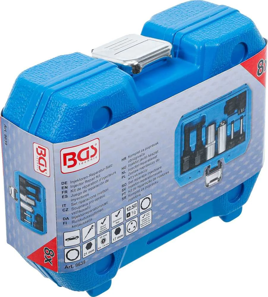 Bgs Technic Purkštukų taisymo komplektas | Common-Rail | 8 vnt. (9639)