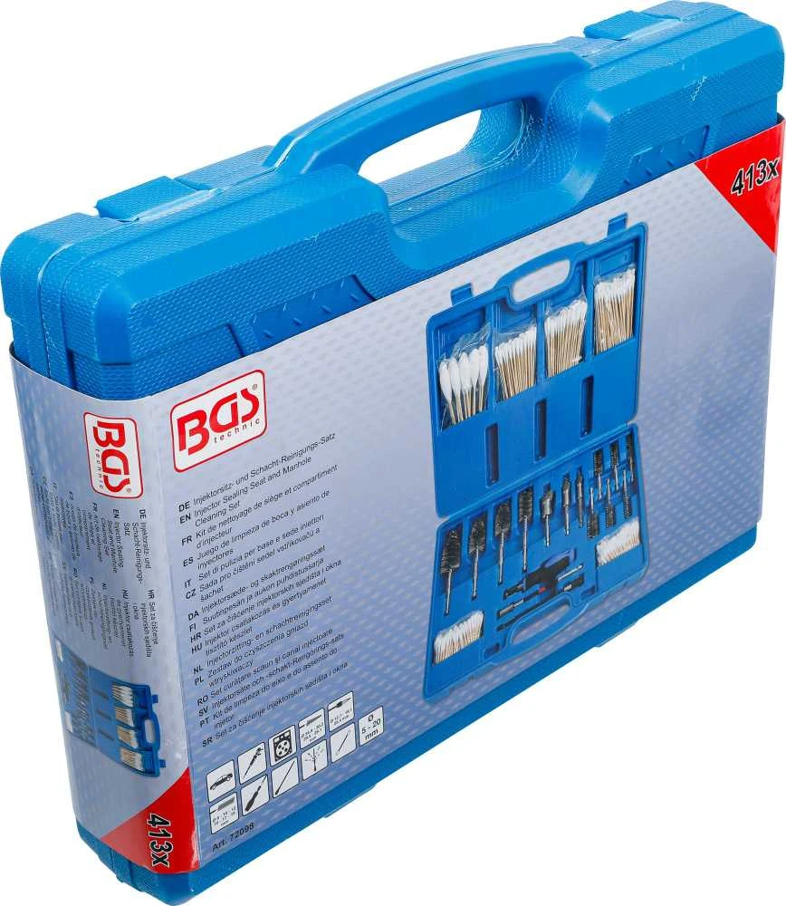Bgs Technic Purkštukų tarpinių lizdų ir angų valymo rinkinys (72098)