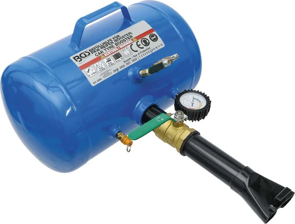 Bgs Technic Padangų pūstuvas bosteris | 19 l | iki 10 bar (8365)