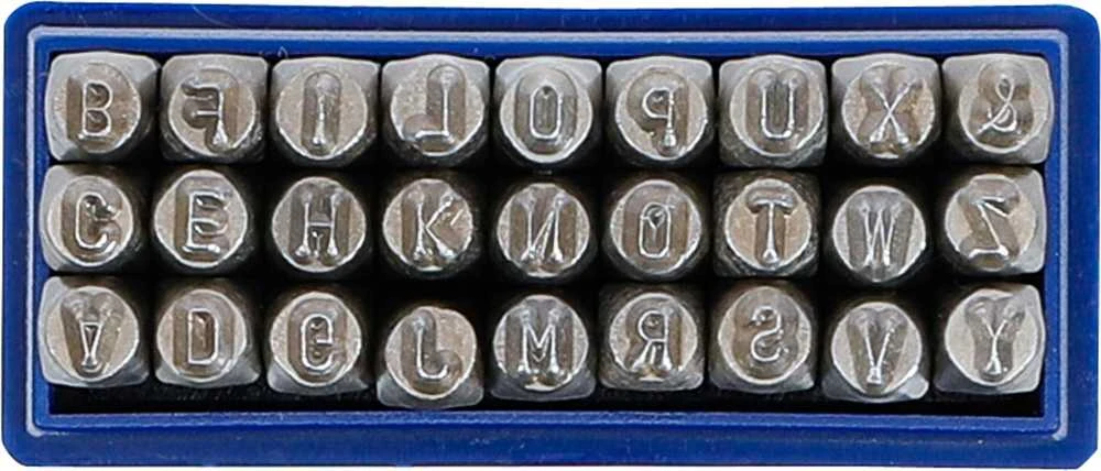 Bgs Technic Raidžių išmušėjų rinkinys A iki Z | 3 mm (2030)