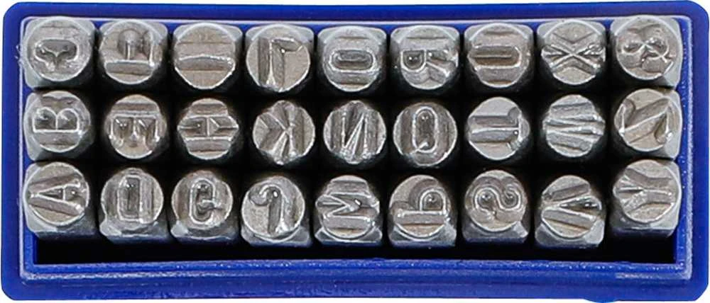 Bgs Technic Raidžių išmušėjų rinkinys A iki Z | 4 mm (2031)