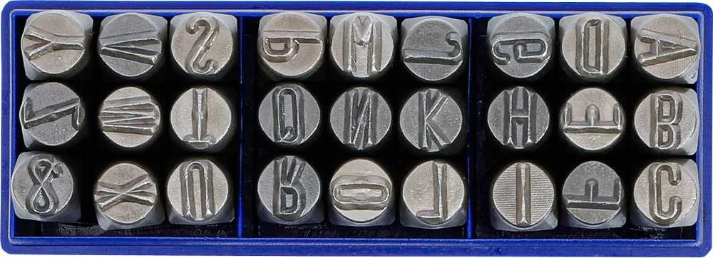 Bgs Technic Raidžių išmušėjų rinkinys A iki Z | 10 mm (2035)