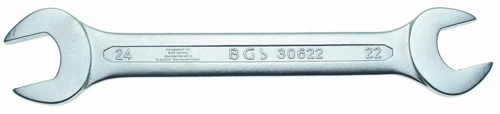 Bgs Technic Raktas atvirais galais | 22x24 mm (30622)