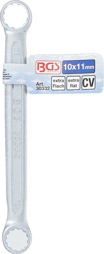 Bgs Technic Raktas kilpinis tiesus | 10 x 11 mm (30332)