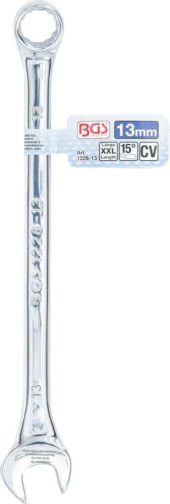 Bgs Technic Raktas kombinuotas | ilgas tipas | 13 mm (1228-13)