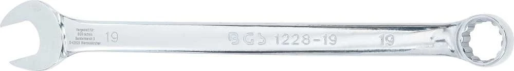 Bgs Technic Raktas kombinuotas | ilgas tipas | 19 mm (1228-19)