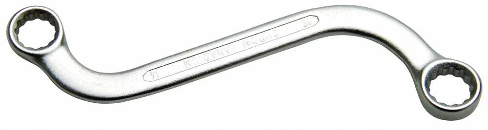Bgs Technic Raktas lenktas S formos 12 kampų | 14x15 mm (30743)