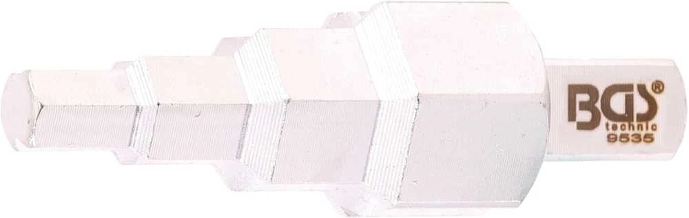 Bgs Technic Raktas pakopinis santechnikai / radiatoriui | 12.5 mm (1/2") | 4 pakopos (9535)