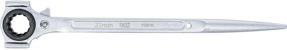 Bgs Technic Pastolių montavimo terkšlinis raktas 3 viename | 19 × 22 mm (70910)