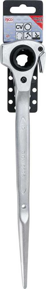 Bgs Technic Raktas pastoliams / terkšlė | 4-in1 | 19 x 22 mm (6696)