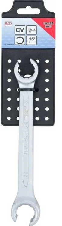 Bgs Technic Dvigubas atviras žiedinis raktas | 19 x 22 mm (1761-19x22)