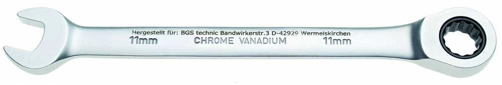 Bgs Technic Raktas terkšlinis 72 dantukų CR-V 11 mm (1581)
