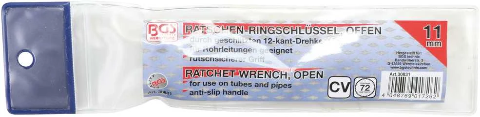 Bgs Technic Raktas terkšlinis | atviras | 11 mm (30831)