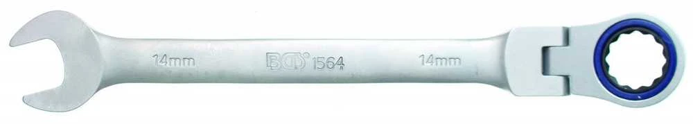Bgs Technic Raktas terkšlinis šarnyrinis 72 dantukų CR-V 14mm (1564)