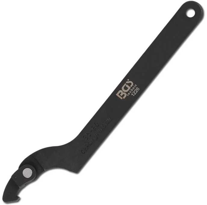Bgs Technic Raktas užmetamas, reguliuojamas dydis, specialus plienas | 35-60 mm (1226)