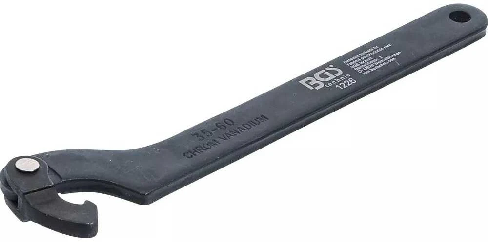 Bgs Technic Raktas užmetamas, reguliuojamas dydis, specialus plienas | 35-60 mm (1226)