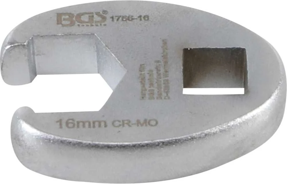 Bgs Technic Raktas "varnos koja" | 10 mm (3/8") | 16 mm (1756-16)