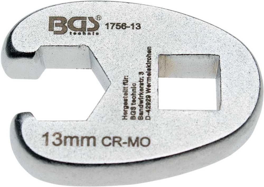 Bgs Technic Raktas "varnos koja" | 10 mm (3/8") | 13 mm (1756-13)