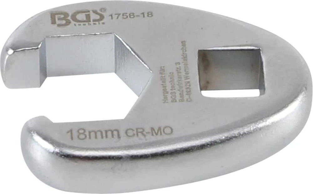 Bgs Technic Raktas "varnos koja" | 10 mm (3/8") | 18 mm (1756-18)