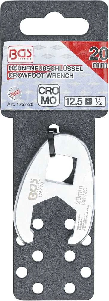 Bgs Technic Raktas "varnos koja" | 12,5 mm (1/2") | 20 mm (1757-20)