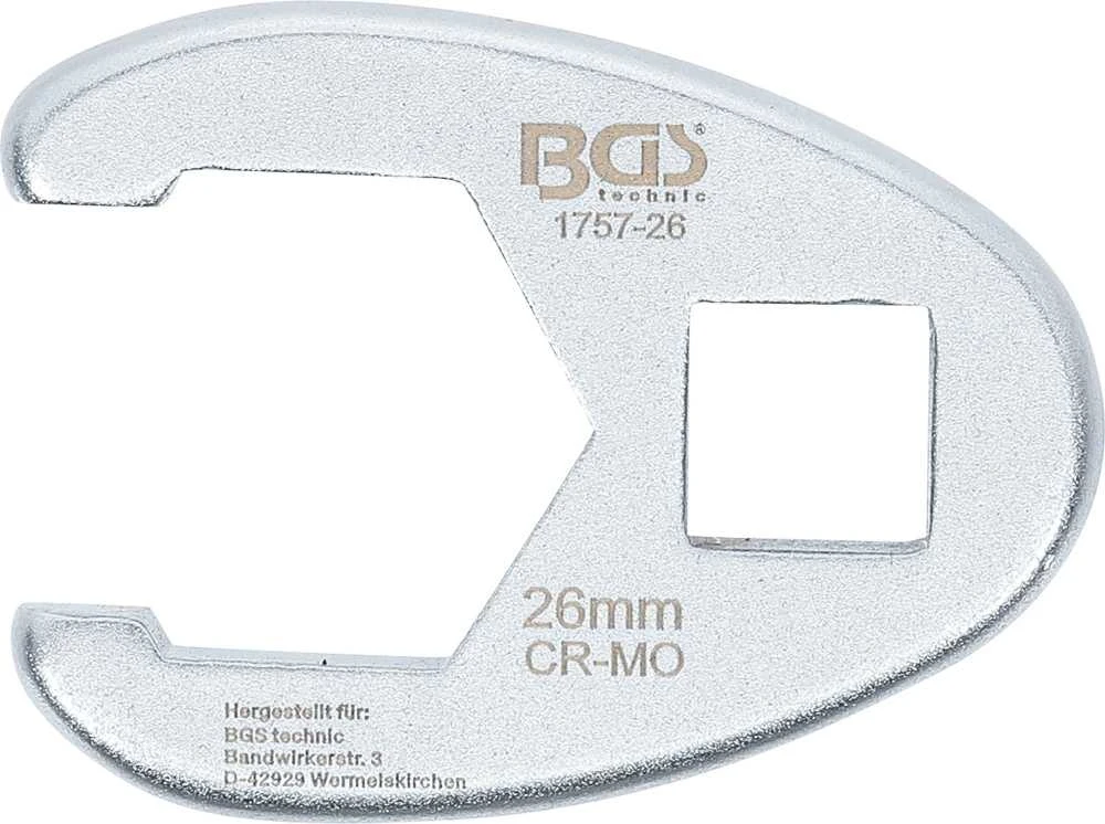 Bgs Technic Raktas "varnos koja" | | 12,5 mm (1/2") | 26 mm (1757-26)
