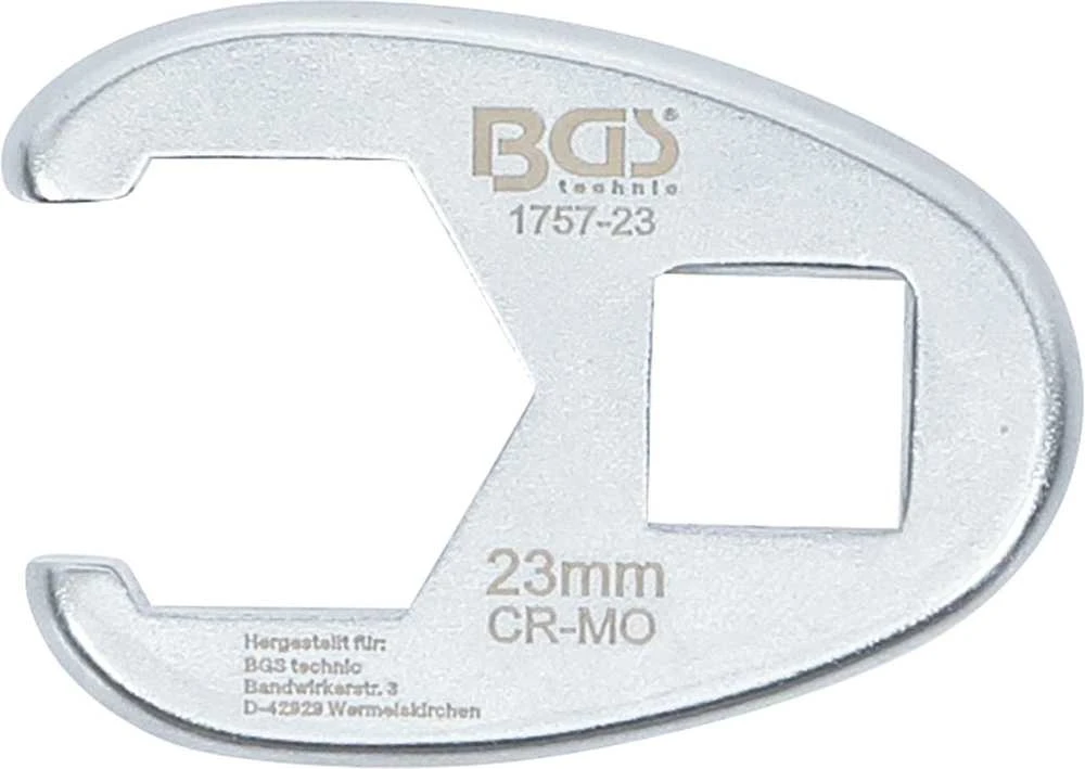 Bgs Technic Raktas varnos koja | 12,5 mm (1/2") | 23 mm (1757-23)