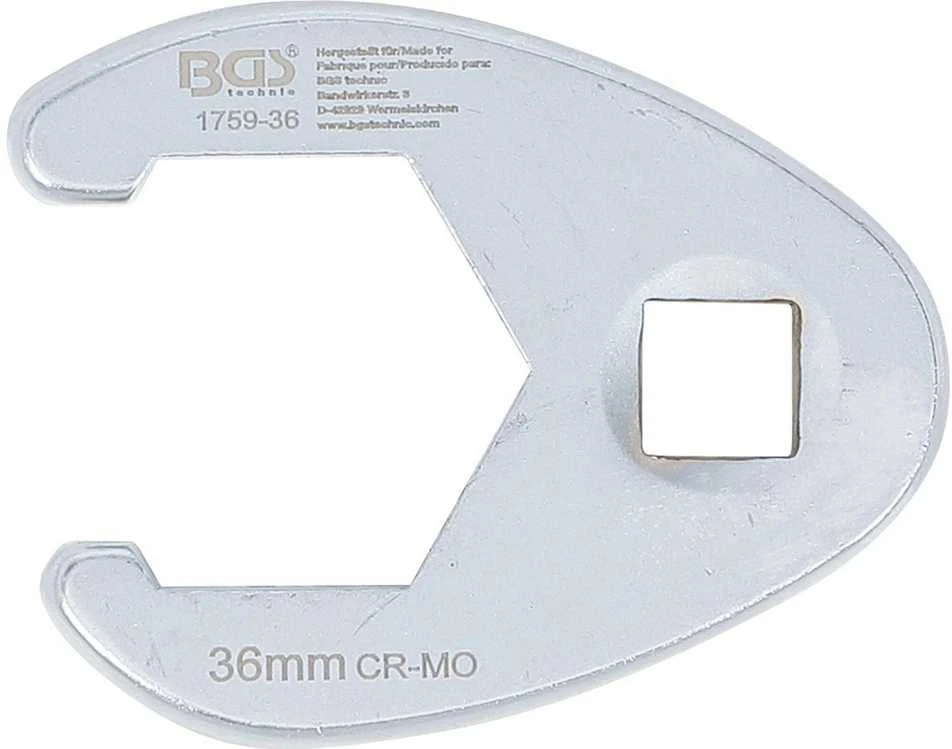 Bgs Technic Raktas varnos koja | 12.5 mm (1/2") | 36 mm (1759-36)