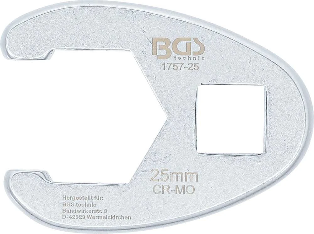 Bgs Technic Raktas varnos koja | 12,5 mm (1/2") | 25 mm (1757-25)