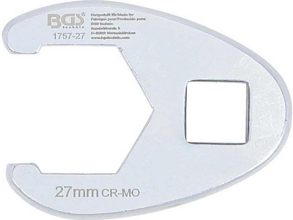 Bgs Technic Raktas varnos koja | 12,5 mm (1/2") | 27 mm (1757-27)