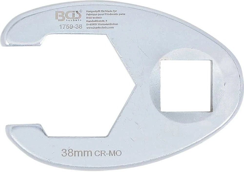 Bgs Technic Raktas varnos koja | 20 mm (3/4") | 38 mm (1759-38)
