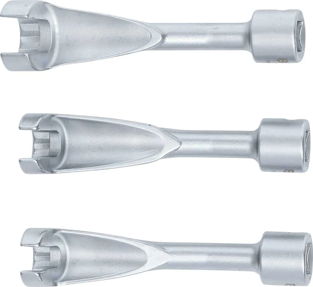 Bgs Technic Raktų dyzelinio kuro vamzdelių sujungimams rinkinys | 12,5 mm (1/2") | 14 - 17 - 19 mm (8450)