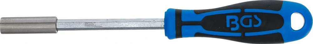 Grąžtas Bgs Technic Rankena antgaliams | kvadratas 6.3 mm (1/4") | 200 mm (217)