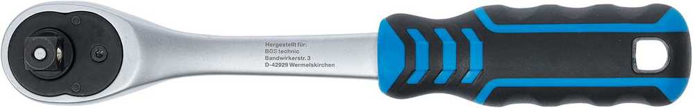 Bgs Technic Rankena galvutėms terkšlinė | smulkūs dantukai | 10 mm (3/8") (601)