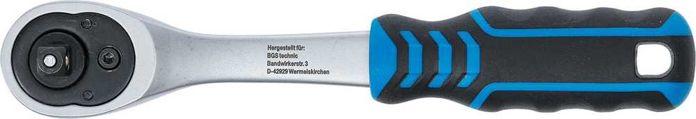 Bgs Technic Rankena galvutėms terkšlinė | smulkūs dantukai | 6.3 mm (1/4") (600)