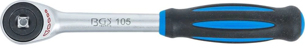 Bgs Technic Rankena galvutėms terkšlinė | su rotacine rankena | 6.3 mm (1/4") (105)
