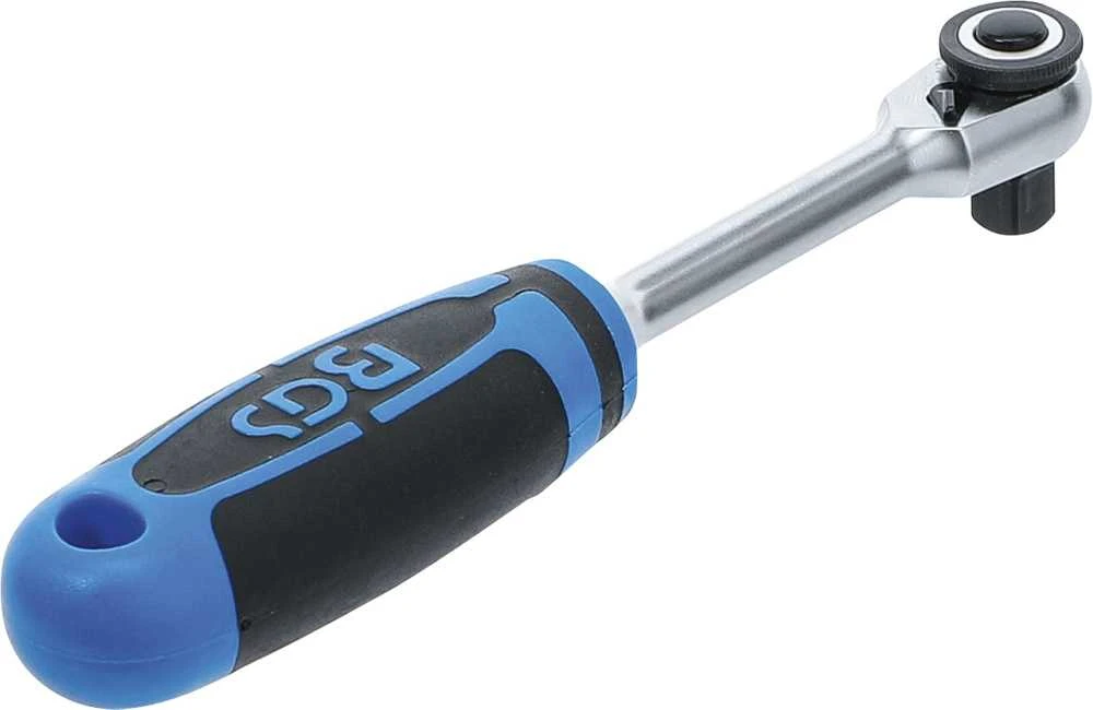 Bgs Technic Rankena galvutėms terkšlinė | smulkūs dantukai / siaura galvutė | 6.3 mm (1/4") (610)