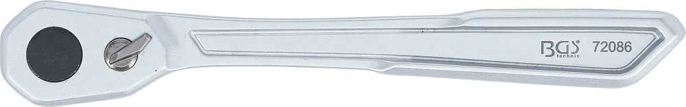 Bgs Technic Rankena galvutėms terkšlinė | ypač plona | smulkūs dantukai | 10 mm (3/8") (72086)