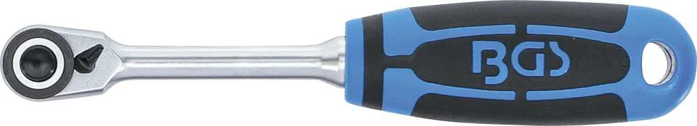 Bgs Technic Rankena galvutėms terkšlinė | smulkūs dantukai / siaura galvutė | 6.3 mm (1/4") (610)