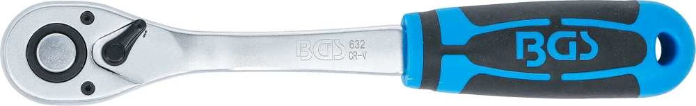 Bgs Technic Rankena galvutėms terkšlinė | smulkūs dantukai | 12.5 mm (1/2") (632)