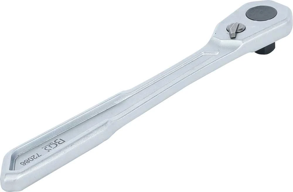 Bgs Technic Rankena galvutėms terkšlinė | ypač plona | smulkūs dantukai | 10 mm (3/8") (72086)