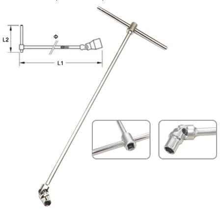 Bgs Technic Rankena šarnyrinė su galvute 16x340mm (8880-16)