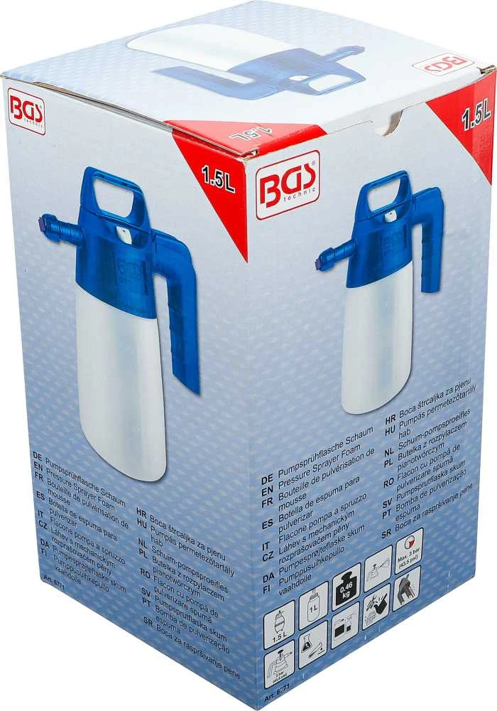 Bgs Technic Rankinis putų purkštuvas | 1.5 l (6771)