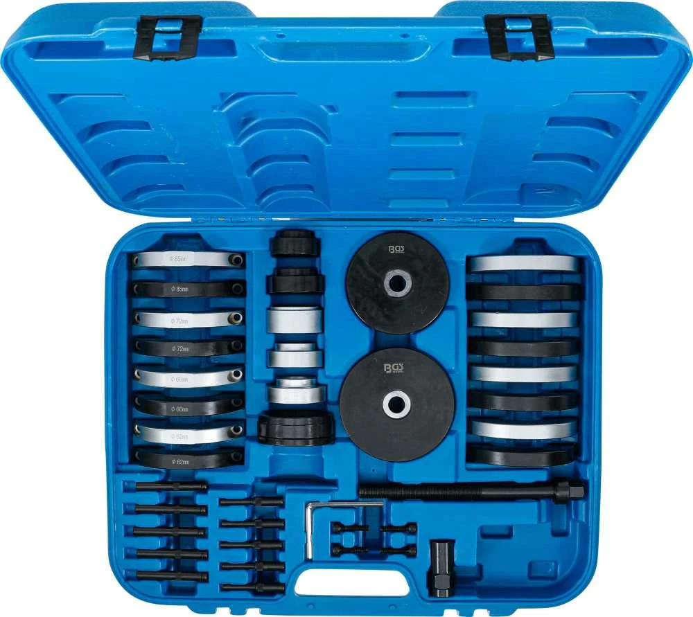 Bgs Technic Rato guolių įrankių komplektas | VAG | rato guolių stebulės 62/66/72/85 mm (9086)