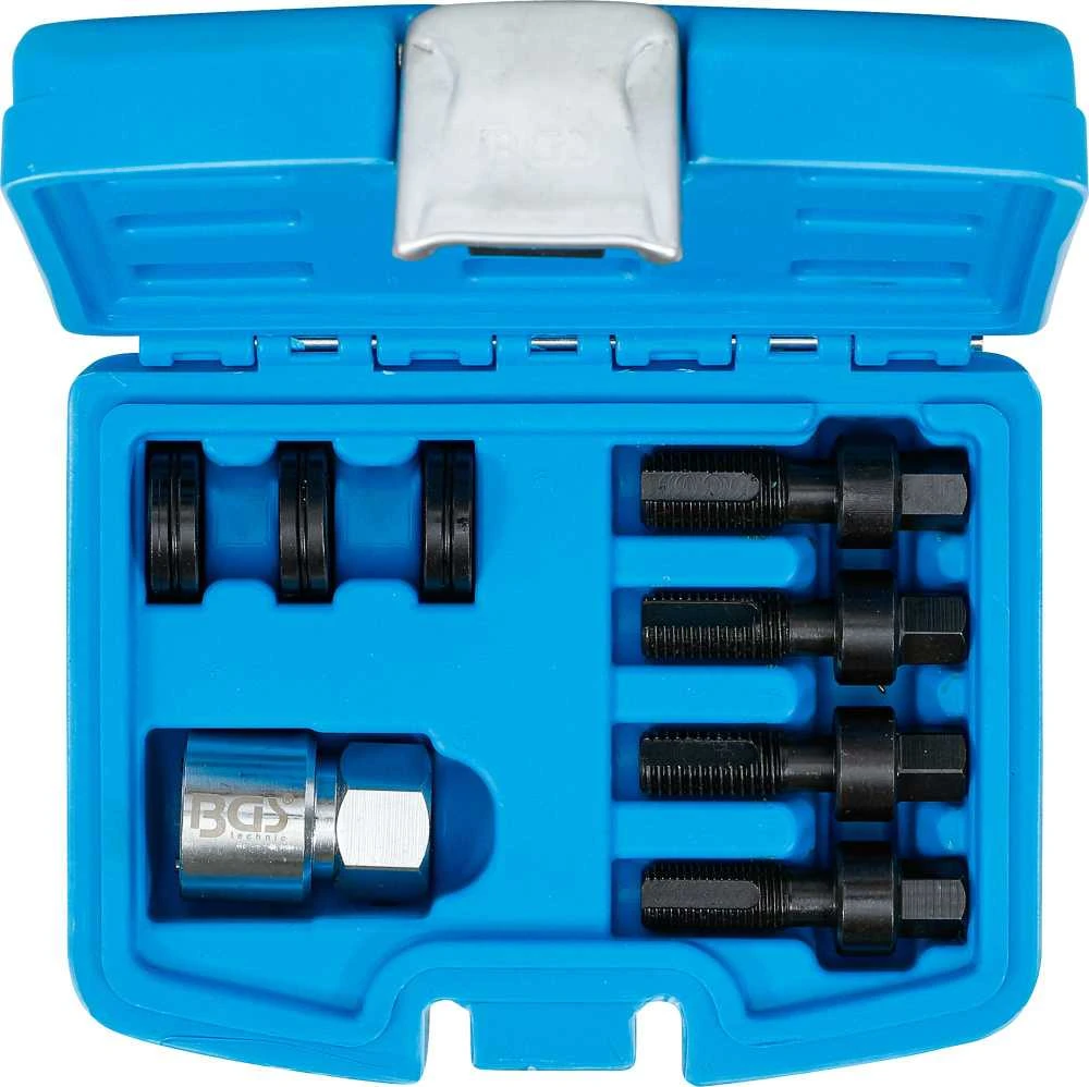 Bgs Technic Rato varžtų ir ratų veržlių sriegių remonto komplektas | M12 ir M14 | 8 vnt. (8692)