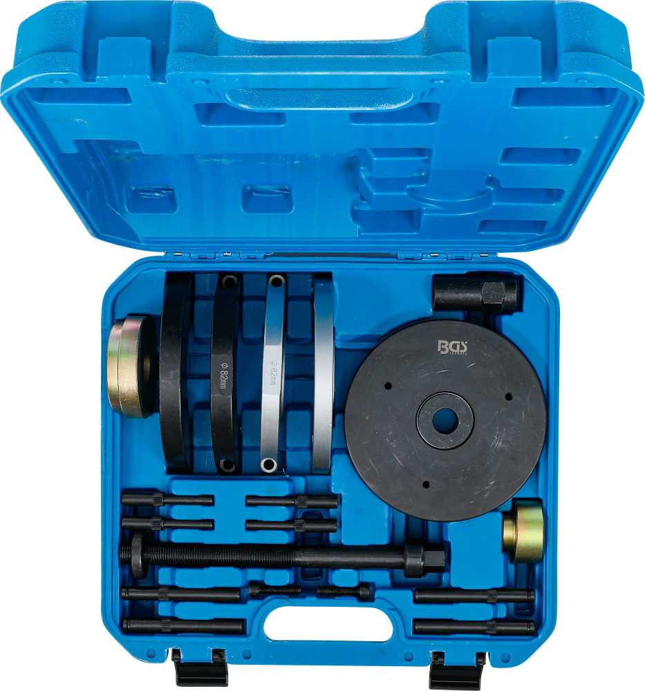 Bgs Technic Ratų guolių presavimo įrankiai – Ford / Land Rover / Volvo – Ø82 mm blokui (9101)